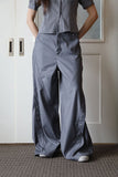 Muir Stud Pintuck Slacks