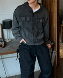 Pigment Pocket Hooded Cardigan