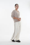 Sober wool v-neck knit