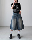 Vibe Washing Bermuda Denim