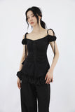 Romantic Flare Blouse Tee