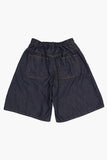 Rixen raw denim bermuda pants