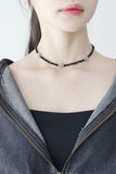 Winner Black Bead Necklace