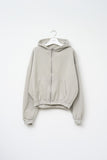 Salt Washed Zip Hoodie