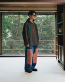 Patched Double Knee Denim Pants