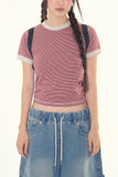 Kiki stitch stripe tee