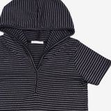 Lunin Stripe Hooded T-Shirt