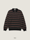 Autumn Striped Collar Knit