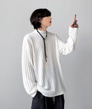 Groove Half Neck Long Sleeve