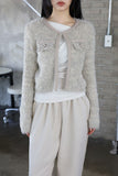 Shine Angora Cardigan