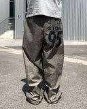 Back Printing Nylon Banding Pants