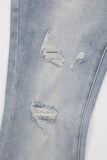 Lulu damage bootcut denim pants
