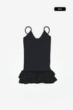 Leaf frill layered top