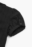 Cressy frill cotton blouse