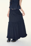 Elvere frill long skirt