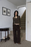 Denue Brown Cargo Pants