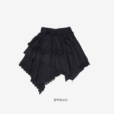 Flory Unbalanced Lace Skirt