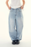 Rina stitch pocket denim pants