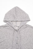 Bettie sheer button up hoodie