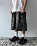 Camo Bermuda Banding Pants