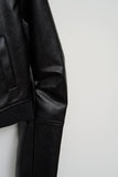 (W) Bout Leather Jacket