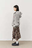 (W) Netty Checked Skirt