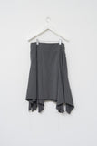 (W) Tap Striped Skirt