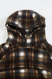 Molly check fleece anorak