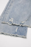 Lulu damage bootcut denim pants