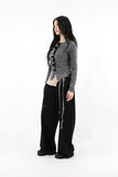 Eco shirring cardigan