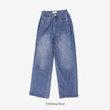 Seron Pintuck Denim Pants