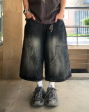 Vintage Double Knee Carpenter Bermuda Denim