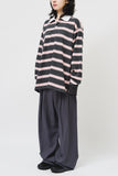 Wino Striped Ruby Top