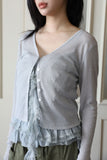 Sheer Summer V-Neck Cardigan