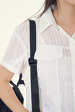 Valmere sheer western shirt