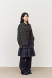 Mark Cropped Checked Shirt