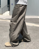 Back Printing Nylon Banding Pants