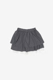 Elio rough crop lace skirt