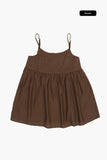Roni button back bustier top