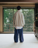 Patched Double Knee Cotton Pants