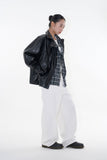 Shadow overfit check shirt