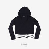 Karen Wrap Hood T-Shirt