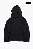 Leven zip-up hood sweater