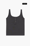 Tanoa button sleeveless top