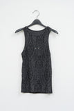 (W) Leaf Sleeveless
