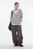 Solid canvas cross bag