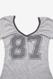 Calvia number crop tee