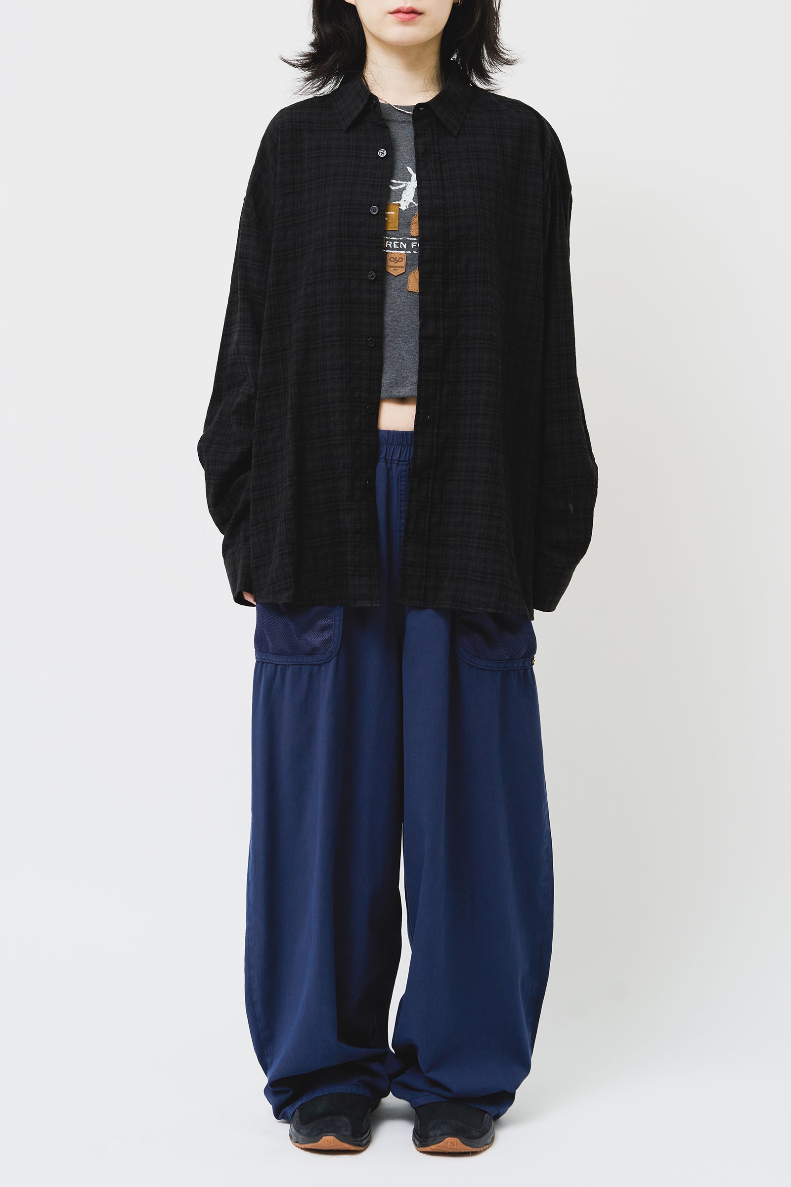 【HI FI FNK】Will Checked Shirt HI FI FNK(ハイファイファンク) - ウィルチェックシャツ / Will