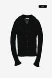 Solune net collor cardigan