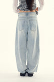 Forest light blue denim